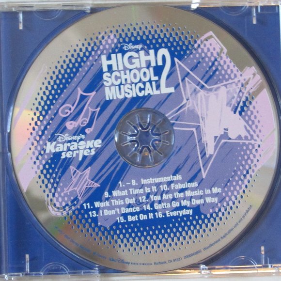 Karaoke High School Musical 2 CD - Picture 4 of 6